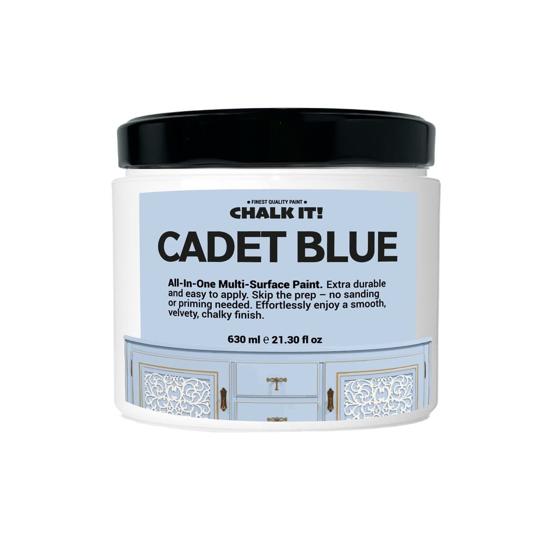 Chalk It! Cadet Blue chalk paint