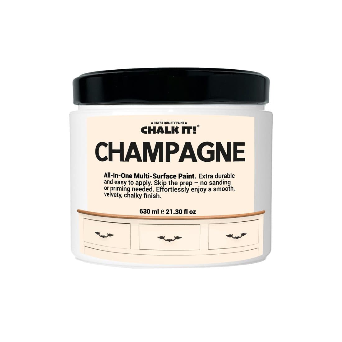Chalk It! Champagne — view 1