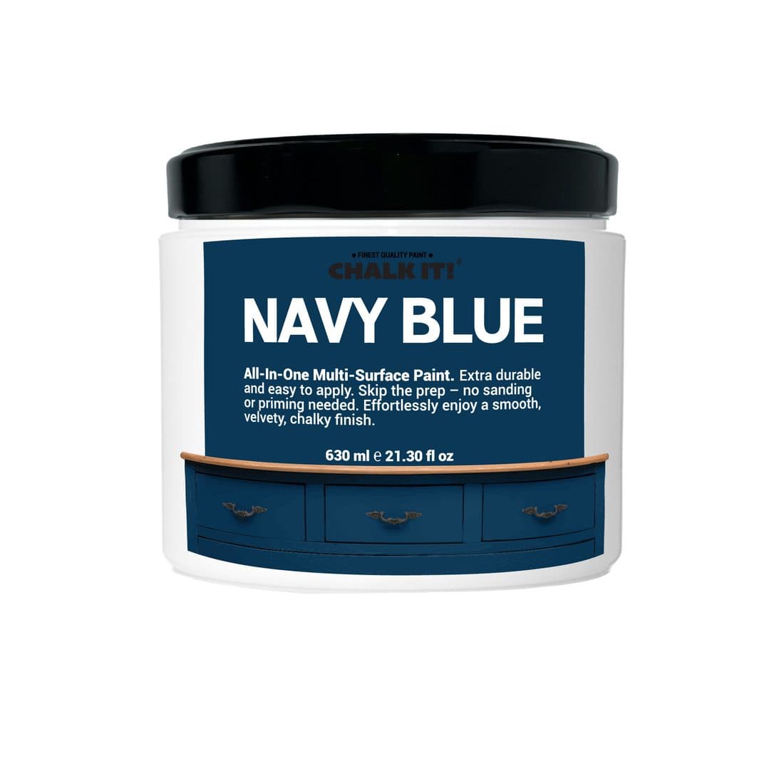 Chalk It! Navy Blue chalk paint