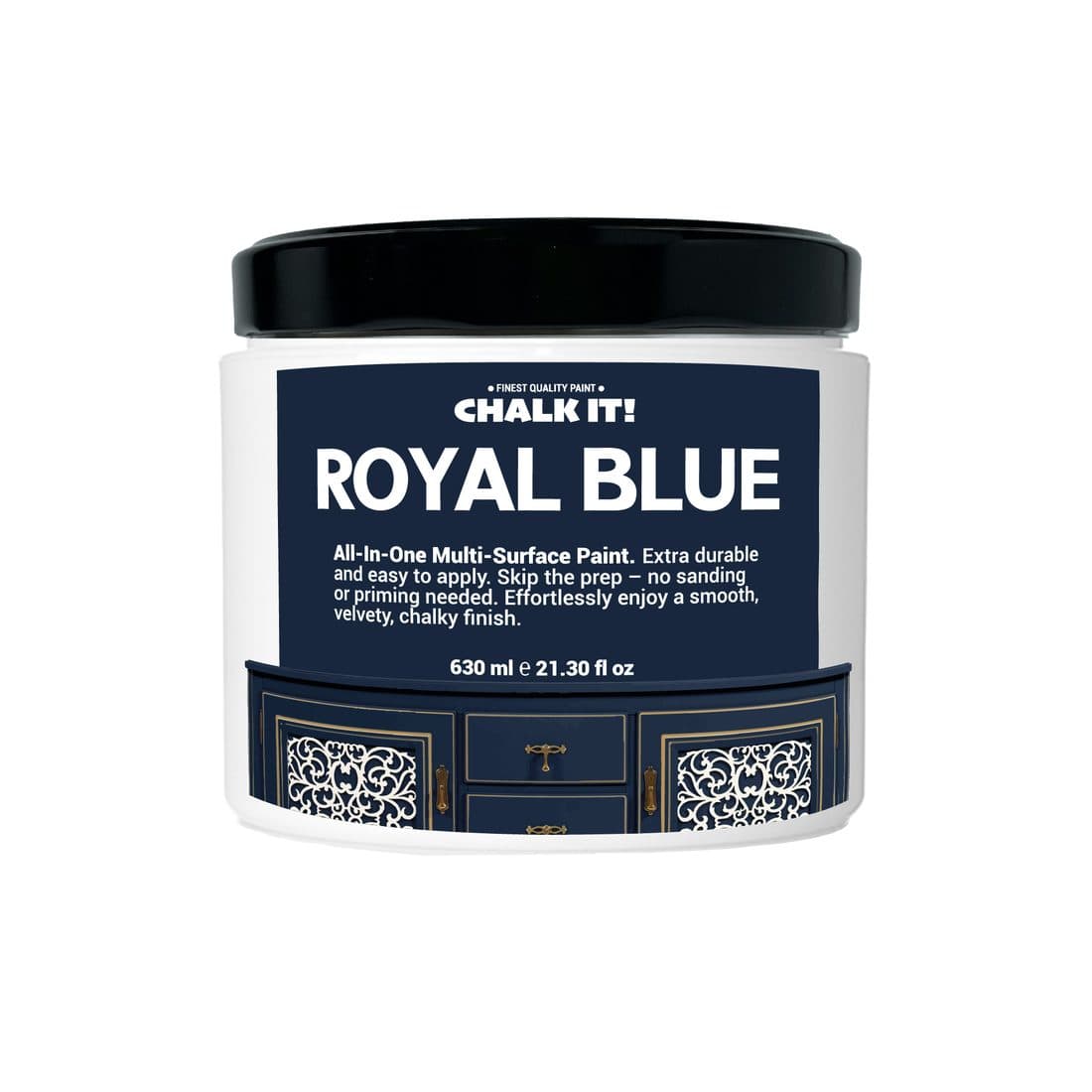 Chalk It! Royal Blue chalk paint