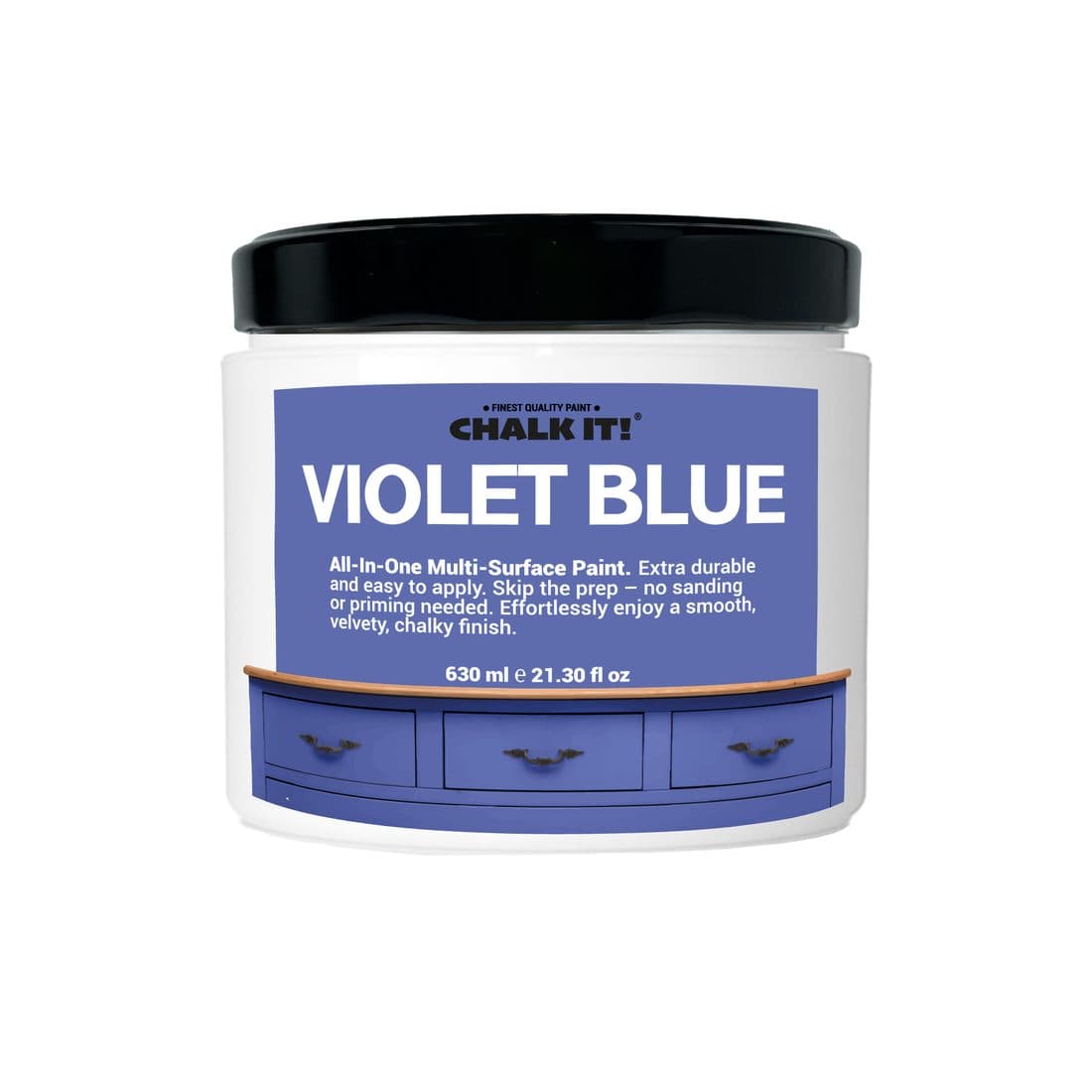 Chalk It! Violet Blue — view 1